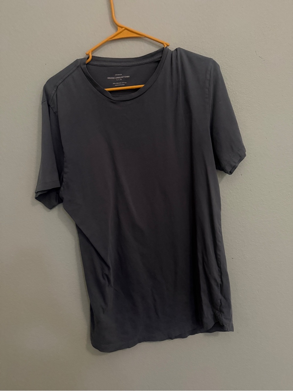 Cotton On Men's Crew Neck T-Shirt - Charcoal